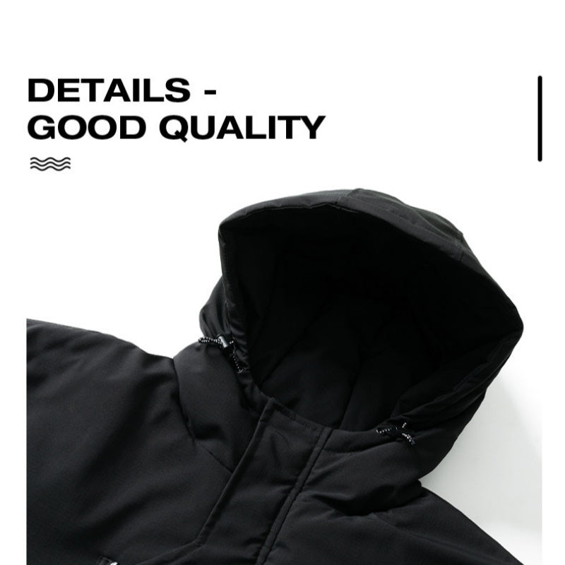 High-quality Insulated Hooded Down Jacket