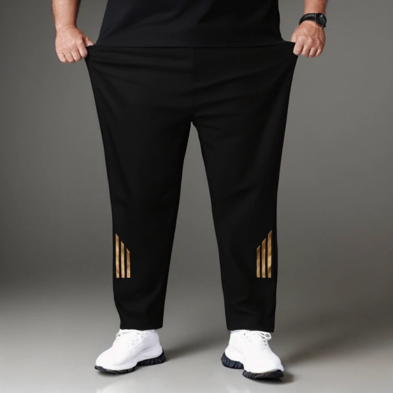 Casual Pants With Three Gold Stripes(BIG&TALL)