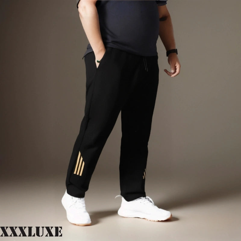 Casual Pants With Three Gold Stripes(BIG&TALL)