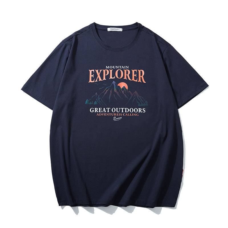 Plus-size sunset T-shirt UP TO 7XL