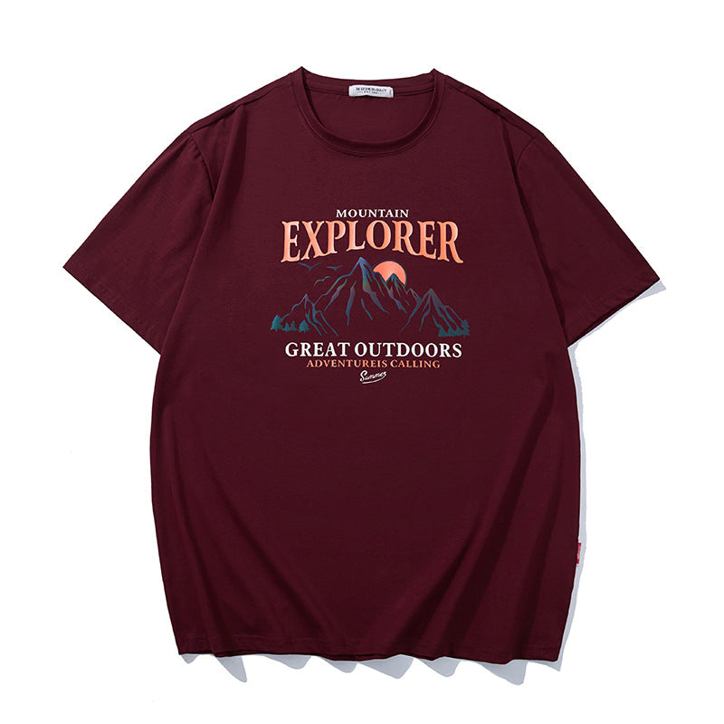 Plus-size sunset T-shirt UP TO 7XL