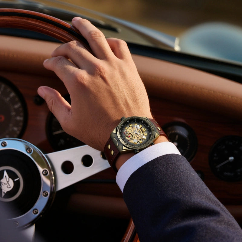 Retro Waterproof Men's Quartz Watch