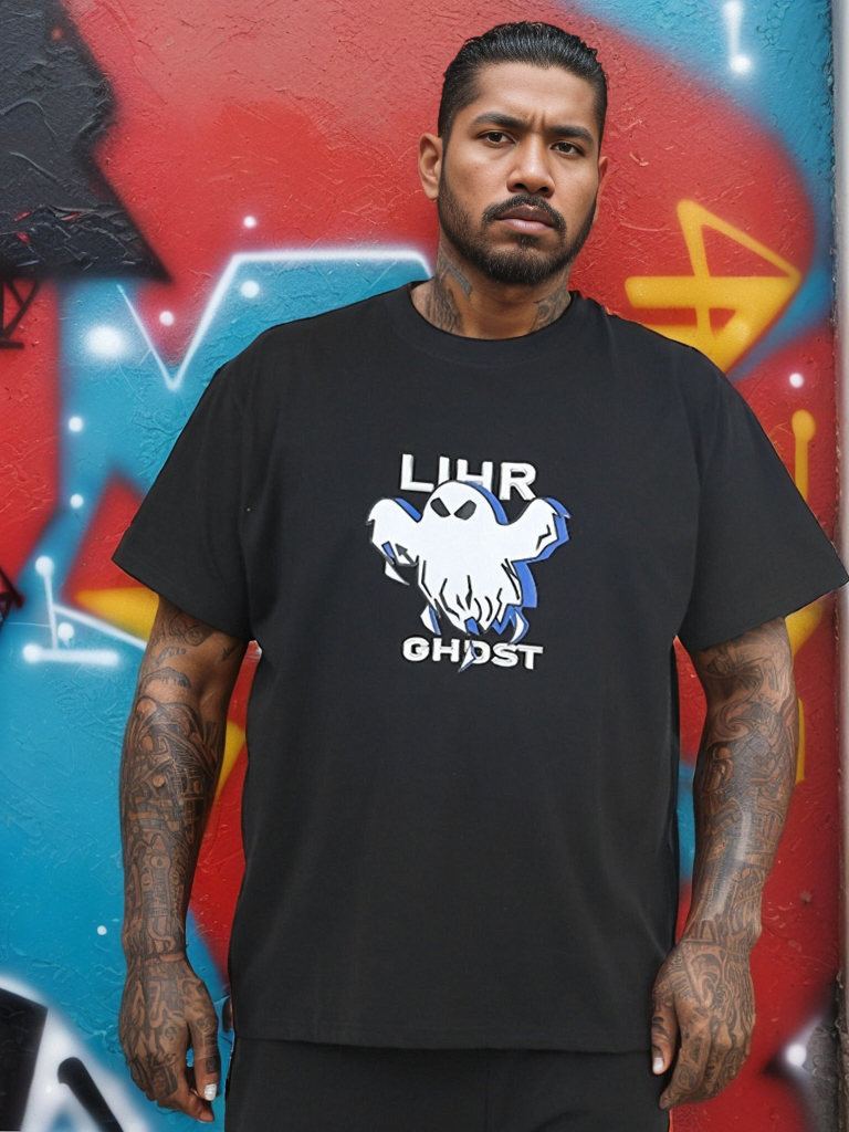 Up To 9XL High Quality Cute Ghost Case T-shirt