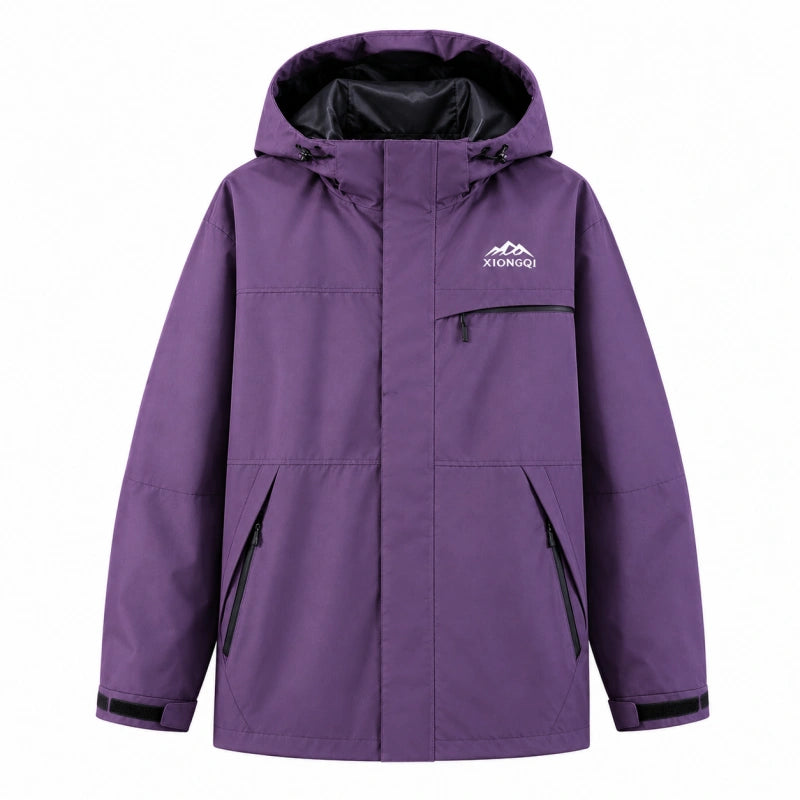 Lightweight 3-Proof Jacket Waterproof Stain-Resistant Up to 7XL