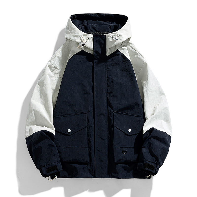 PLUS SIZE Big And Tall MEN'S COLOR COMBINATION JACKET