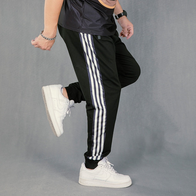 Lightweight Loose Casual Striped Pants