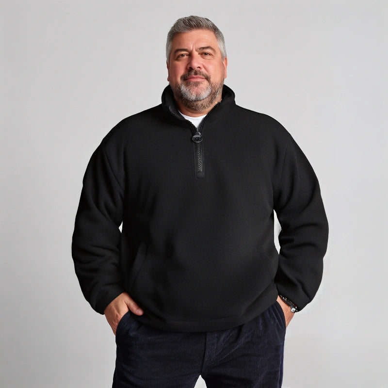 Thick High-Quality Sherpa Fleece Sweatshirt