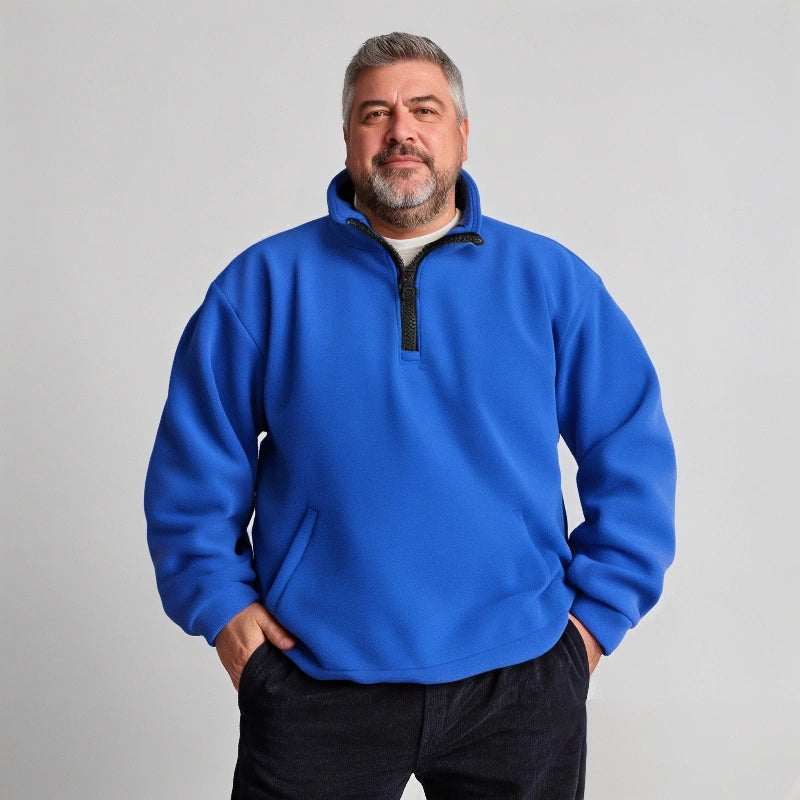 Thick High-Quality Sherpa Fleece Sweatshirt