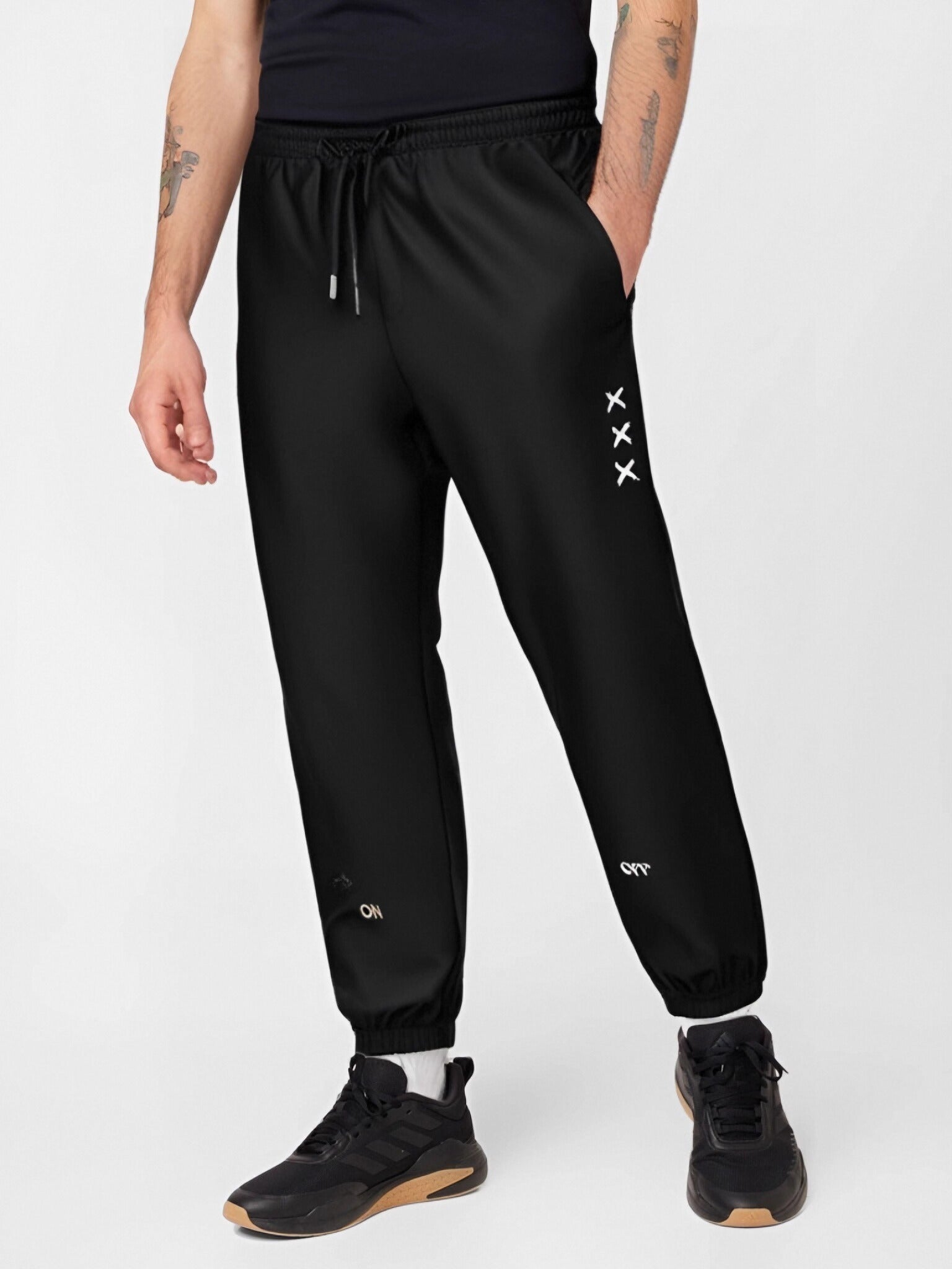 Letter Patterns Casual Pants(BIG&TALL)