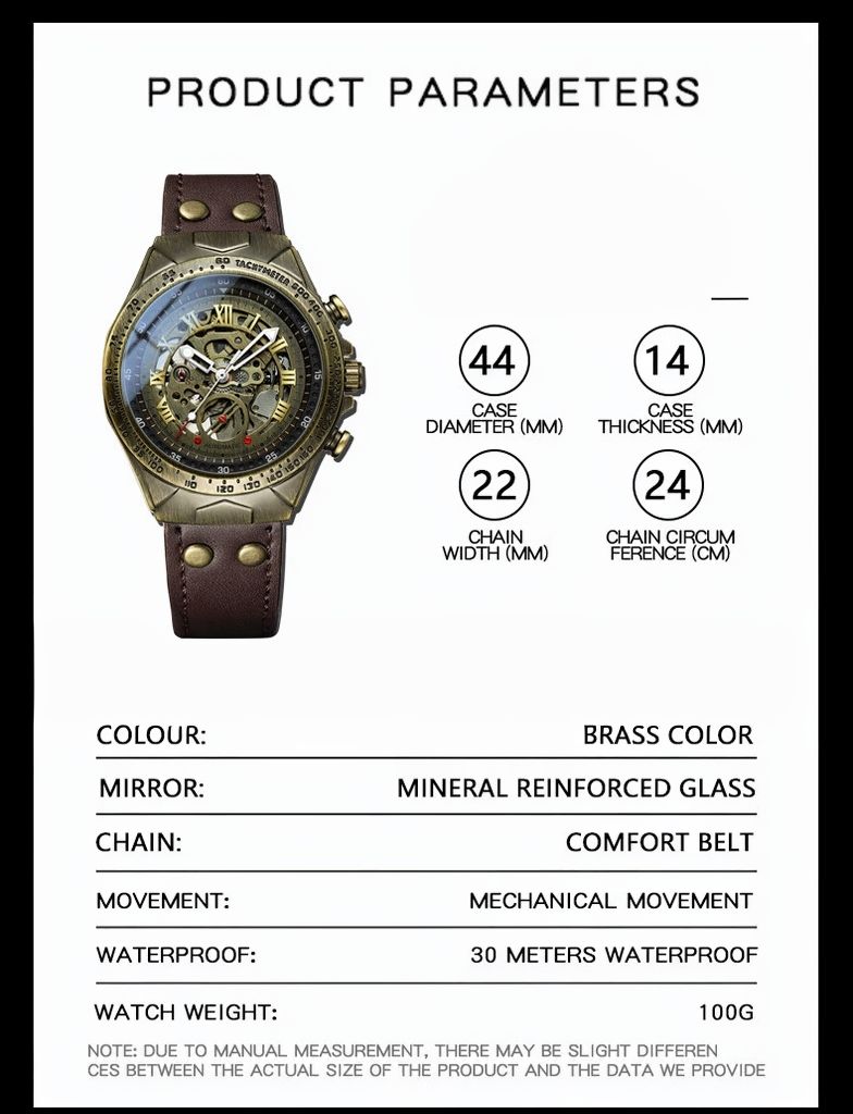 Retro Waterproof Men's Quartz Watch