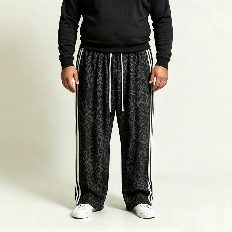 Anti-Chafing Leopard Print Lounge Pants