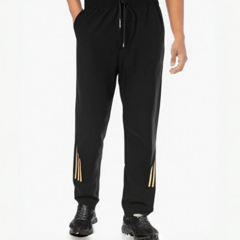 Casual Pants With Three Gold Stripes(BIG&TALL)