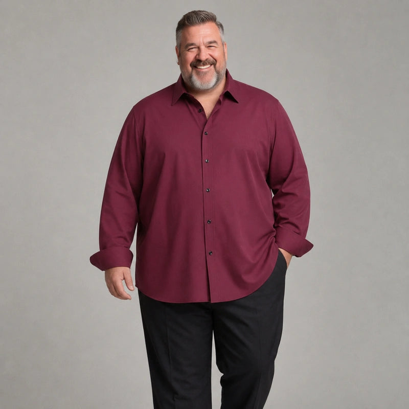 Breathable Stretch High-Quality Casual Business Shirt