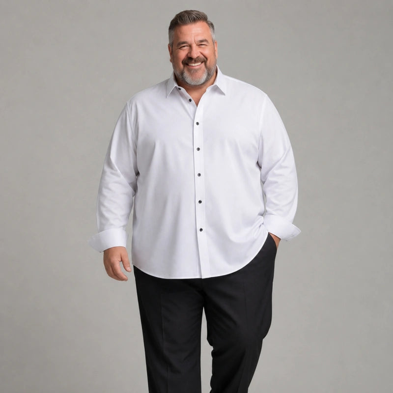 Breathable Stretch High-Quality Casual Business Shirt
