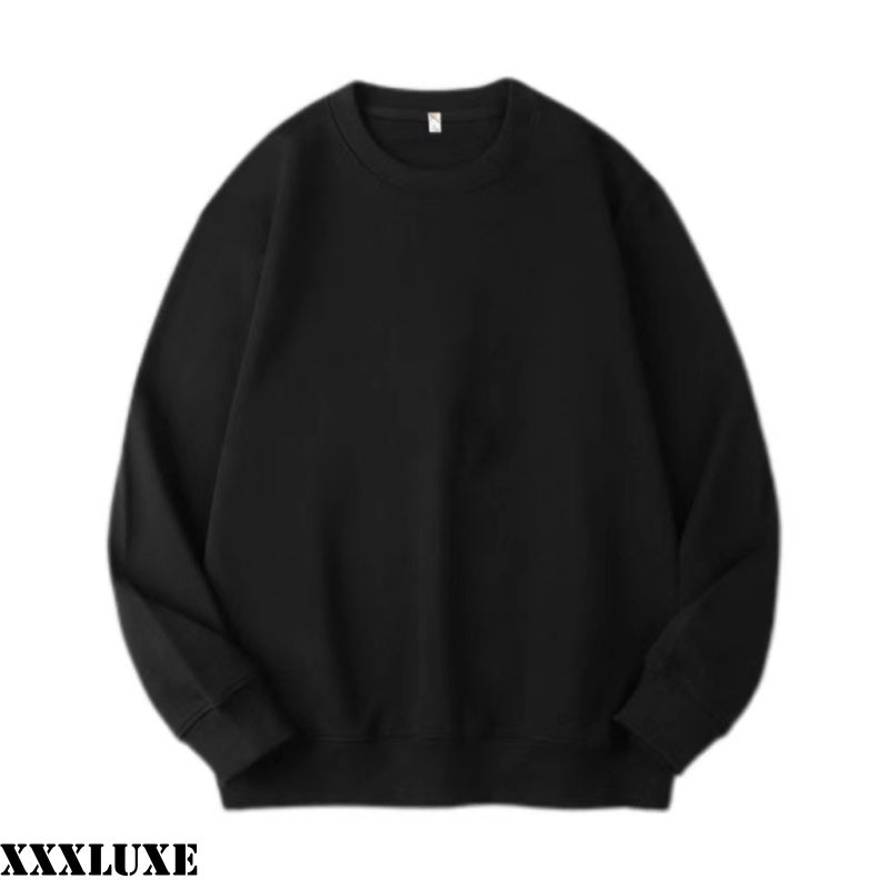 High-Quality Solid Color Sweatshirt（BIG&TALL）