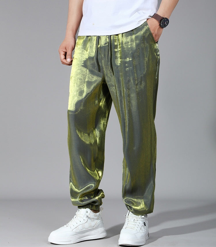 Lightweight slimming and high casual pants