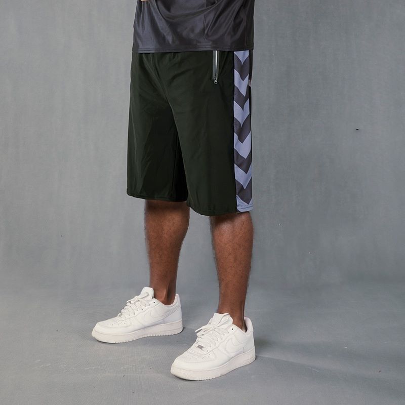 High-Stretch Arrow Pattern Shorts