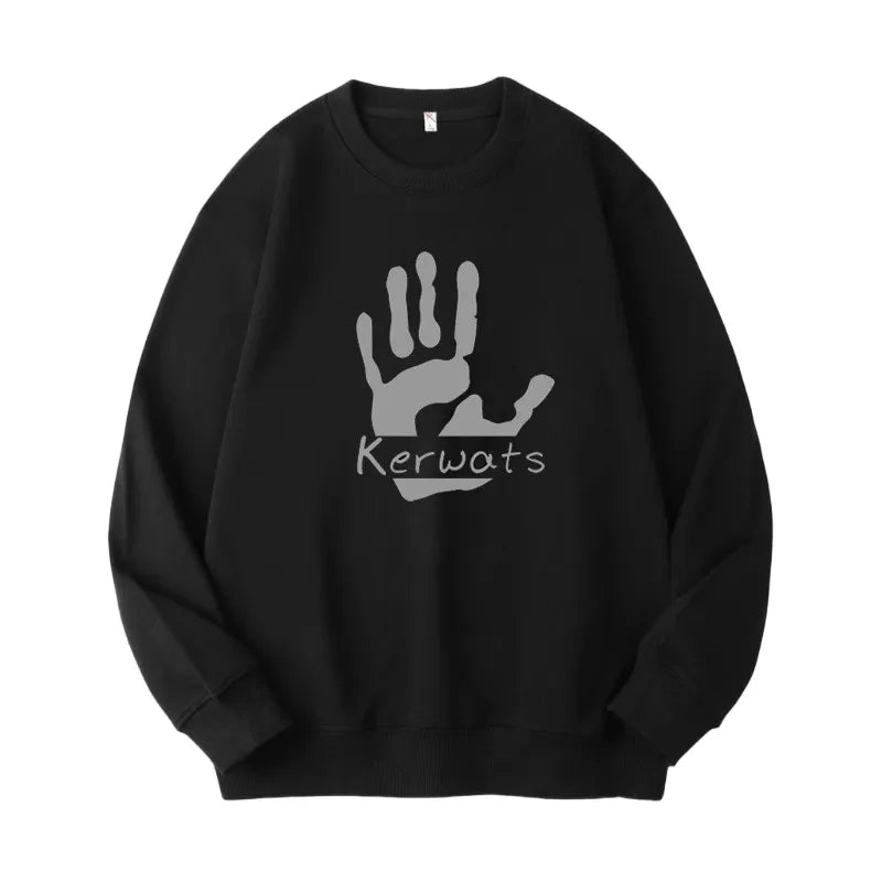 High-Quality Palm Print Sweatshirt （BIG&TALL）