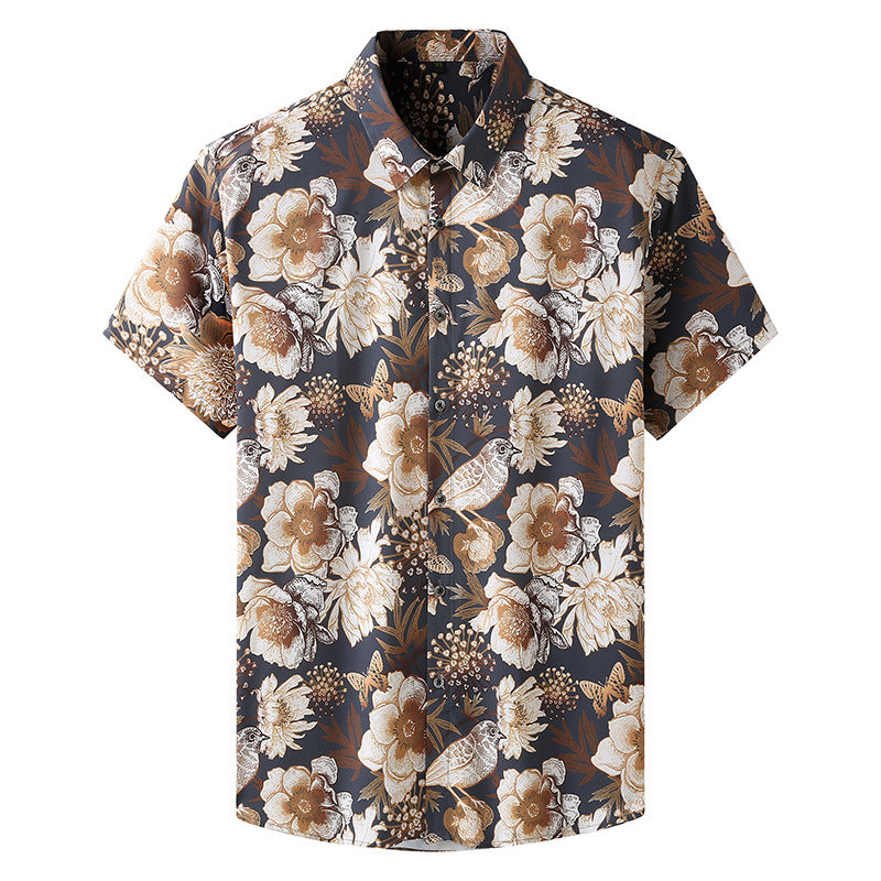 Short Sleeve Floral Shirt