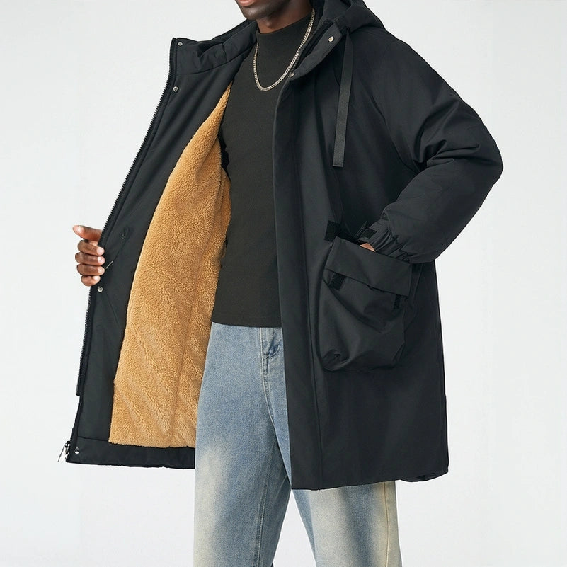 Long Quilted Puffer Coat