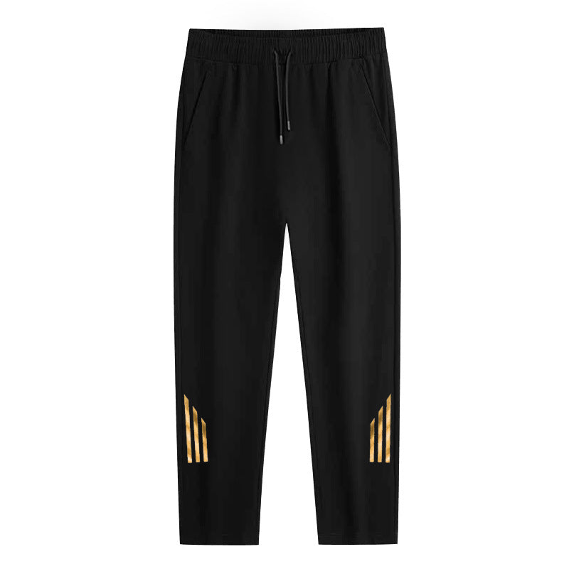 Casual Pants With Three Gold Stripes（BIG&TALL）