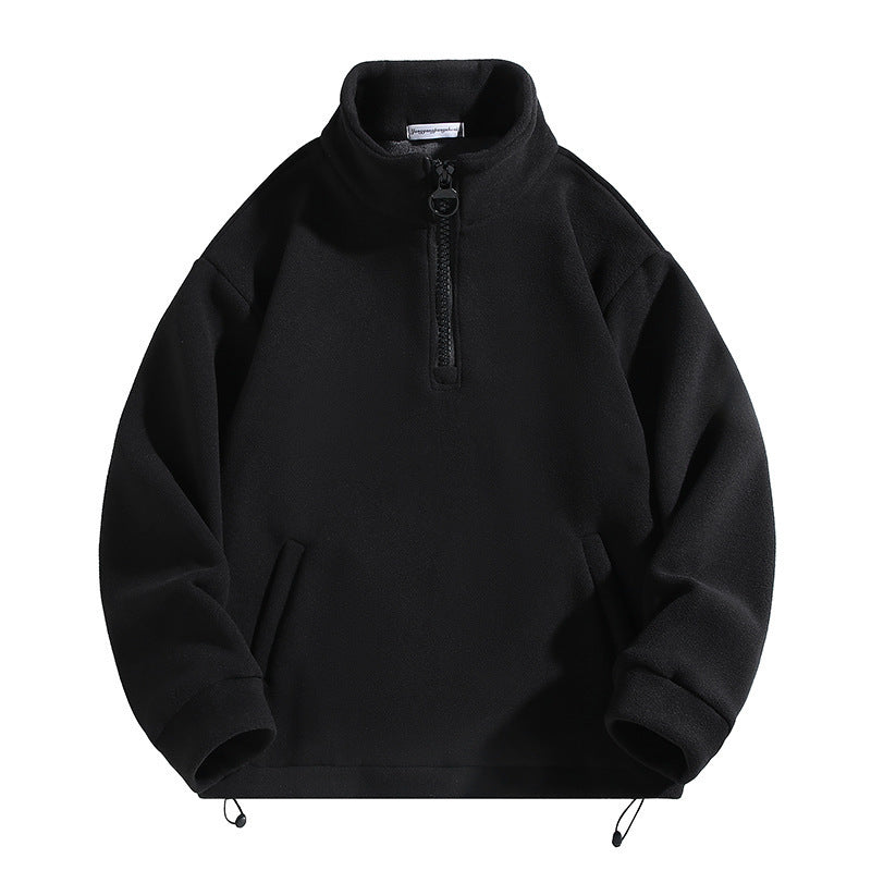 Thick High-Quality Sherpa Fleece Sweatshirt