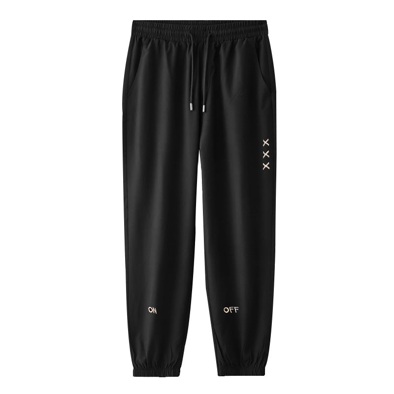 Letter Patterns Casual Pants（BIG&TALL）