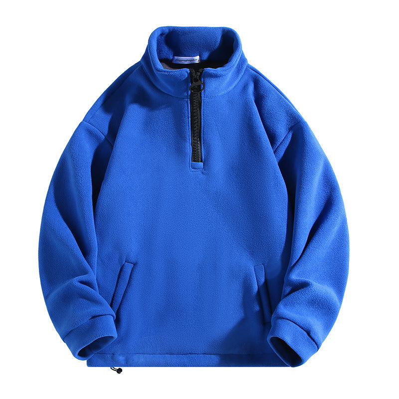 Thick High-Quality Sherpa Fleece Sweatshirt