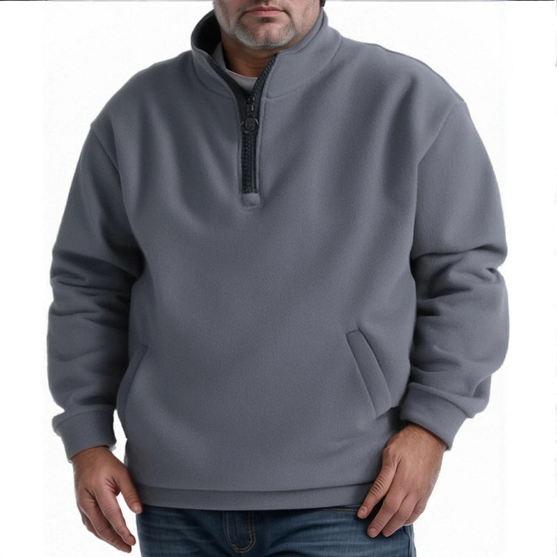 Thick High-Quality Sherpa Fleece Sweatshirt