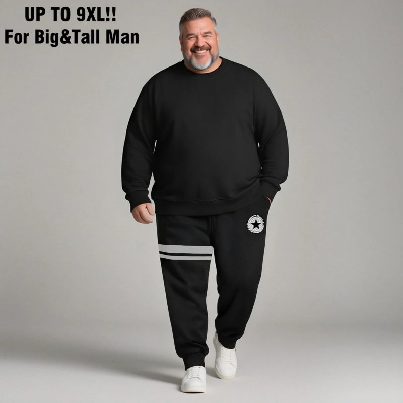 Striped and Star Patterned Ultra-Lightweight Casual Pants