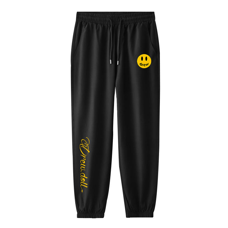 Smiley Face Pattern Casual Pants (BIG&TALL)