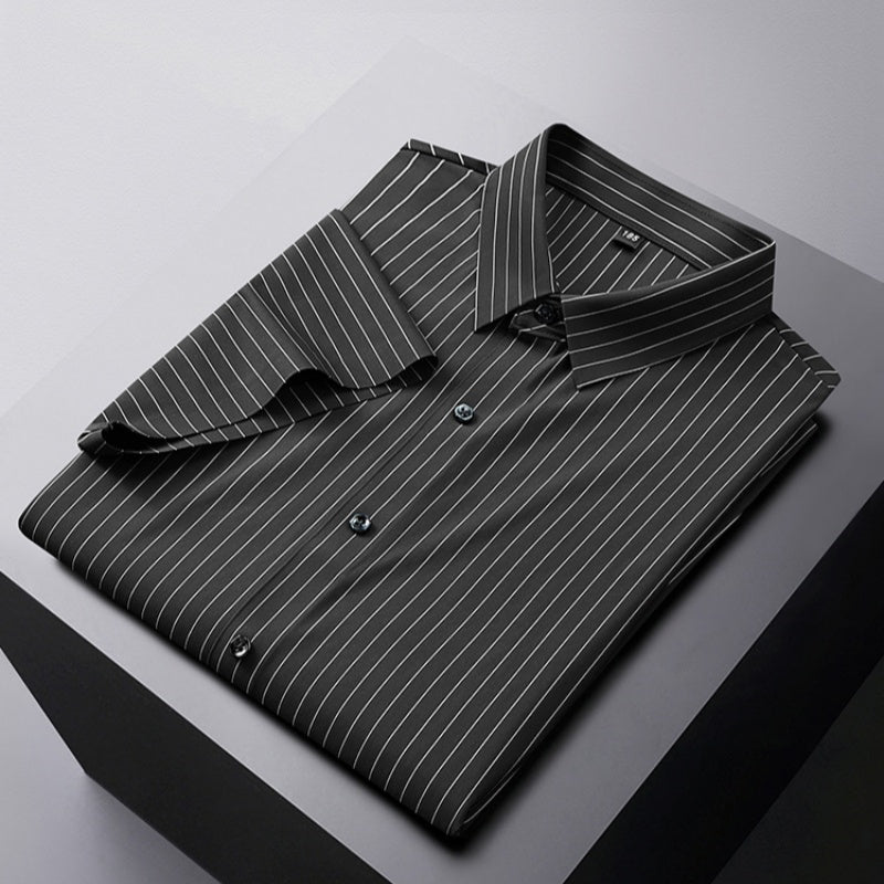 Lightweight Striped Dress Shirt