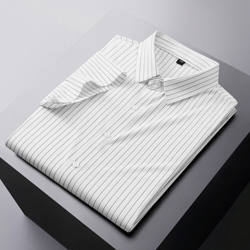 Lightweight Striped Dress Shirt