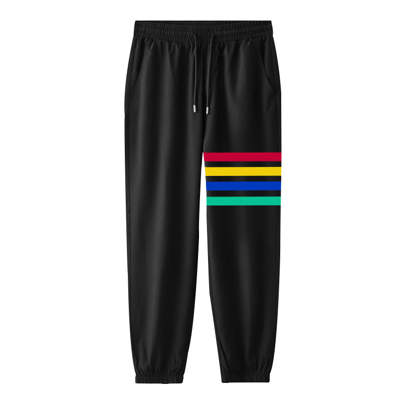 Rainbow Pattern Casual Pants (BIG&TALL)