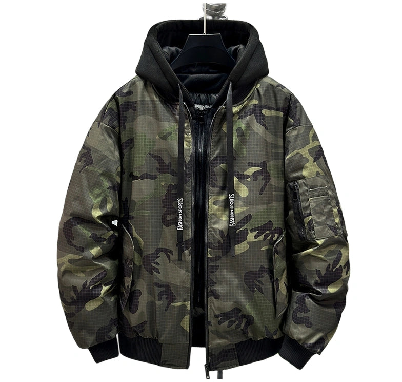 High-Quality Camouflage Down Jacket