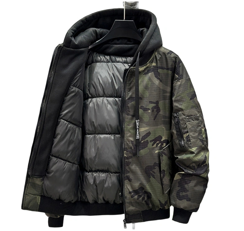 High-Quality Camouflage Down Jacket