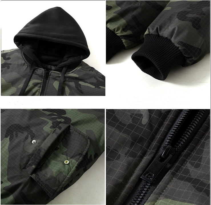 High-Quality Camouflage Down Jacket