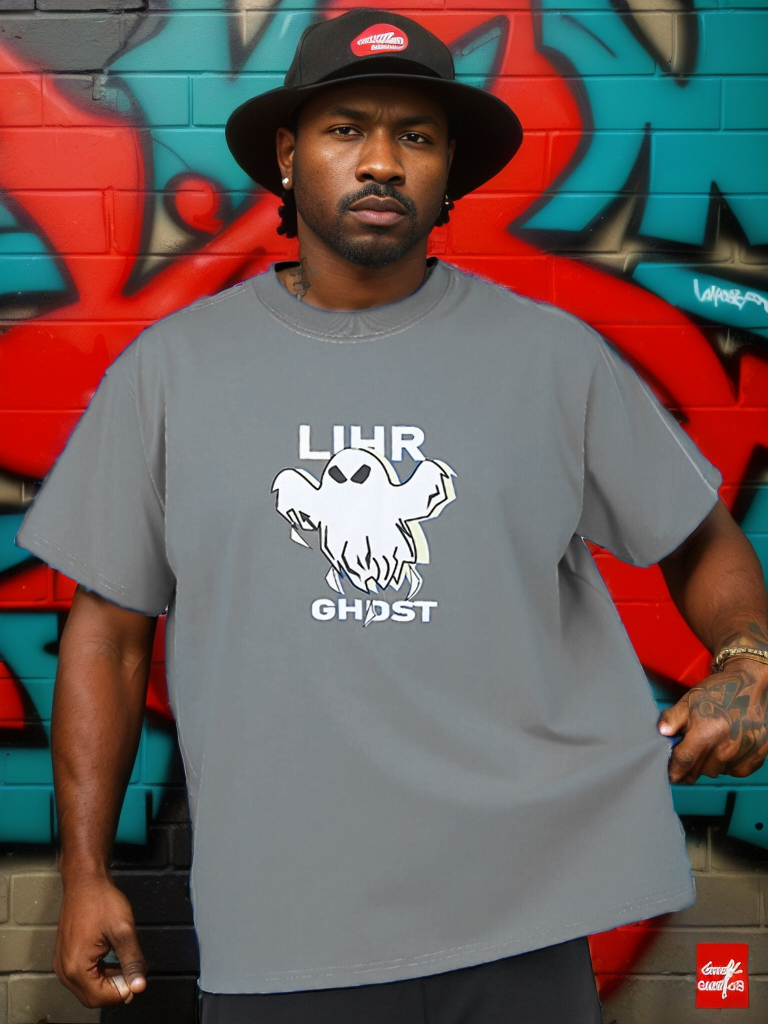 Up To 9XL High Quality Cute Ghost Case T-shirt