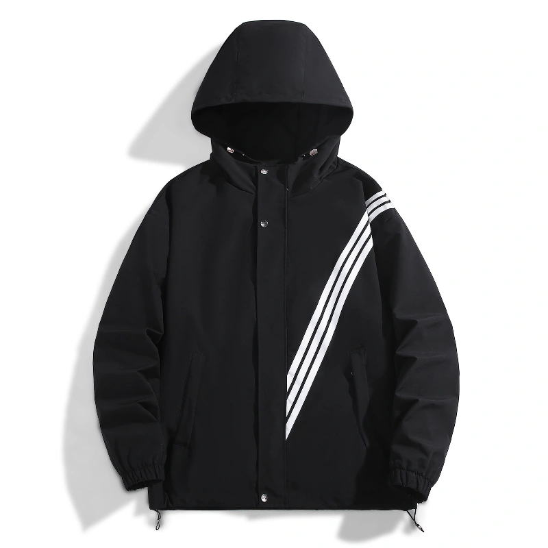 Light, High-Quality Jacket with a three-stripe pattern