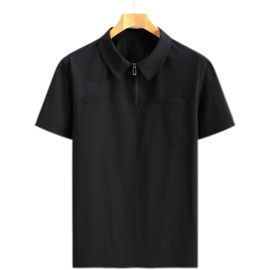 Polo Shirt With Double Pockets