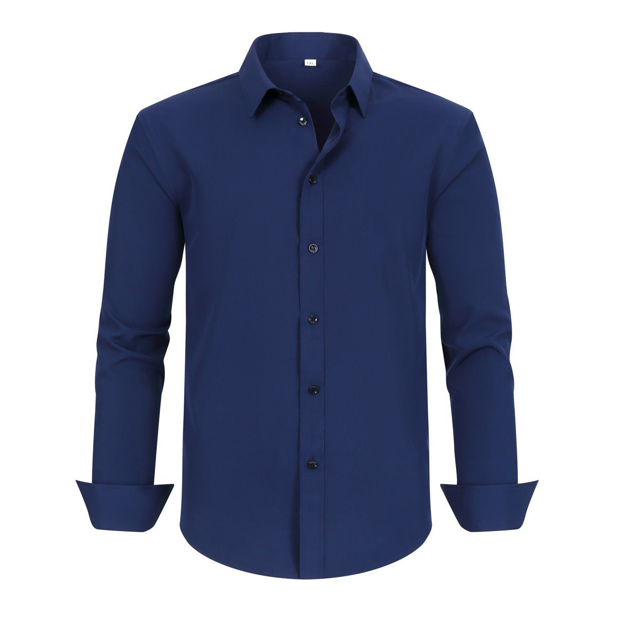 Signature Wrinkle-Free Long-Sleeve Casual Business Shirt