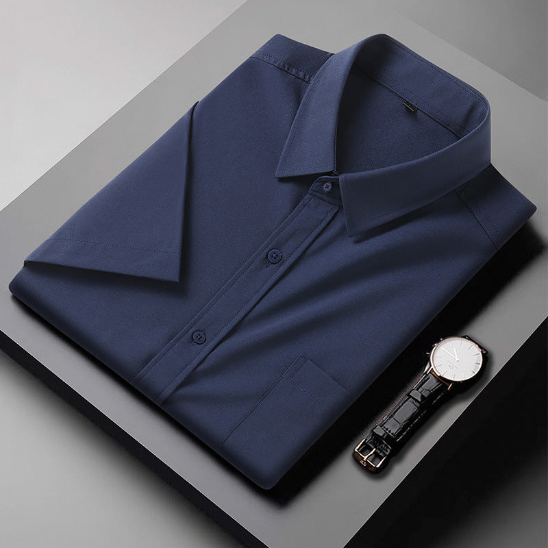 Light Quality Solid Color Dress Shirt