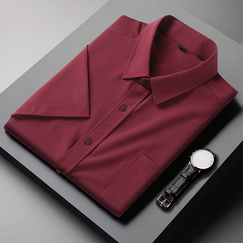 Light Quality Solid Color Dress Shirt