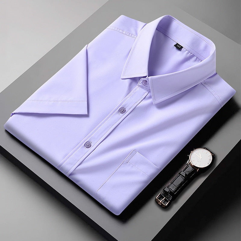 Light Quality Solid Color Dress Shirt