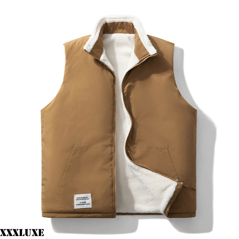 High-Quality Fleece-Lined Vest Jacket