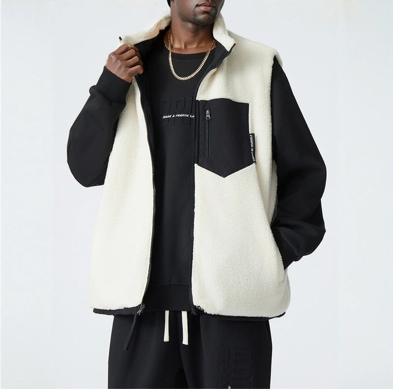 High-Quality Fleece-Lined Vest Jacket