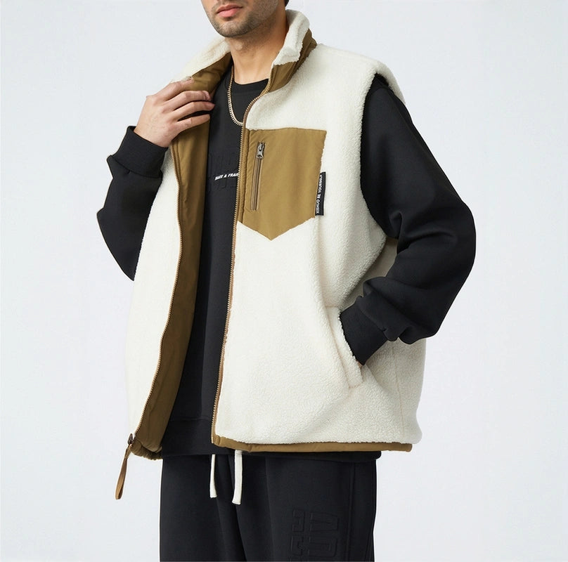 High-Quality Fleece-Lined Vest Jacket