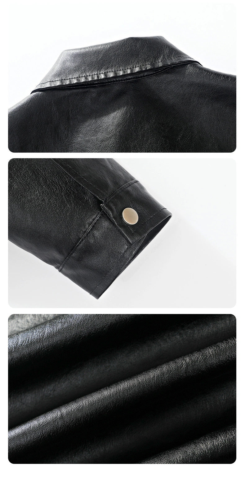 Premium Vegan Leather Jacket