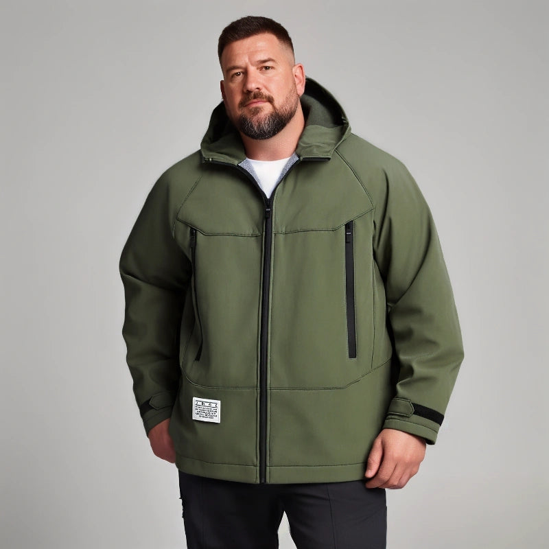 Water-, Stain-, and Wind-Resistant Casual Jacket