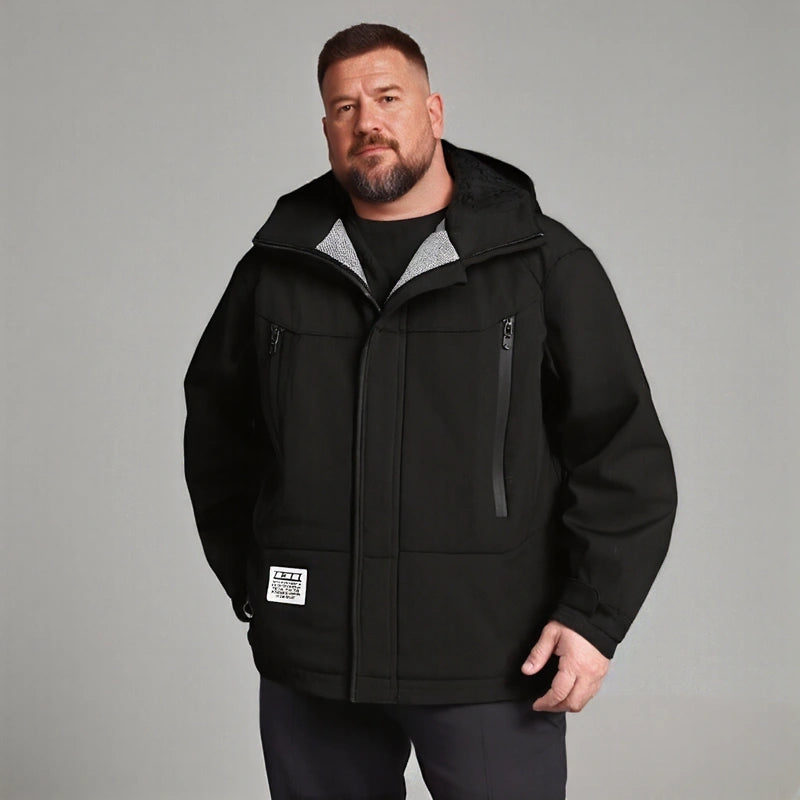 Water-, Stain-, and Wind-Resistant Casual Jacket